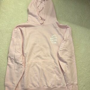 Anti Social Social Club Light Pink Hoodie